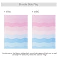 thumbnail image 4 of Yayeee Garden Flag 12" x 18" Double Sided Outdoor Yard Lawn Holiday Decorations, Light Pink Stripes, 4 of 6