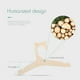 thumbnail image 5 of 30 Piezas de Perchas de Madera para Ropa de Percha de Madera Natural para Perchero de Ropa de DecoracióN de HabitacióN Infantil para NiñOs, 5 of 6