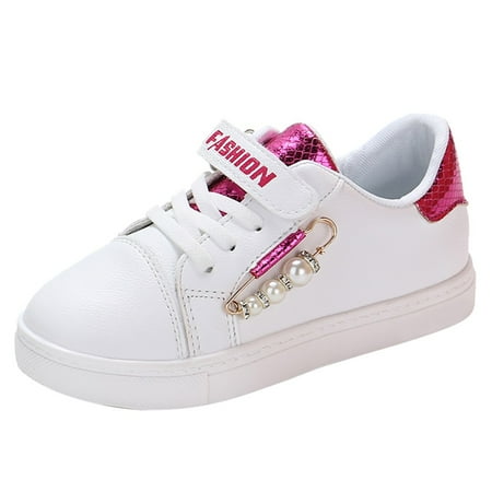 

Baby Sneakers Pearl Sport Flat Scale Baby Single Kids Shoes Princess Girls Children Baby Shoes