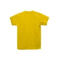 thumbnail image 2 of A2Y Kid's Kid's Heavy Cotton Crew Neck T-Shirts Canary Yellow M, 2 of 2