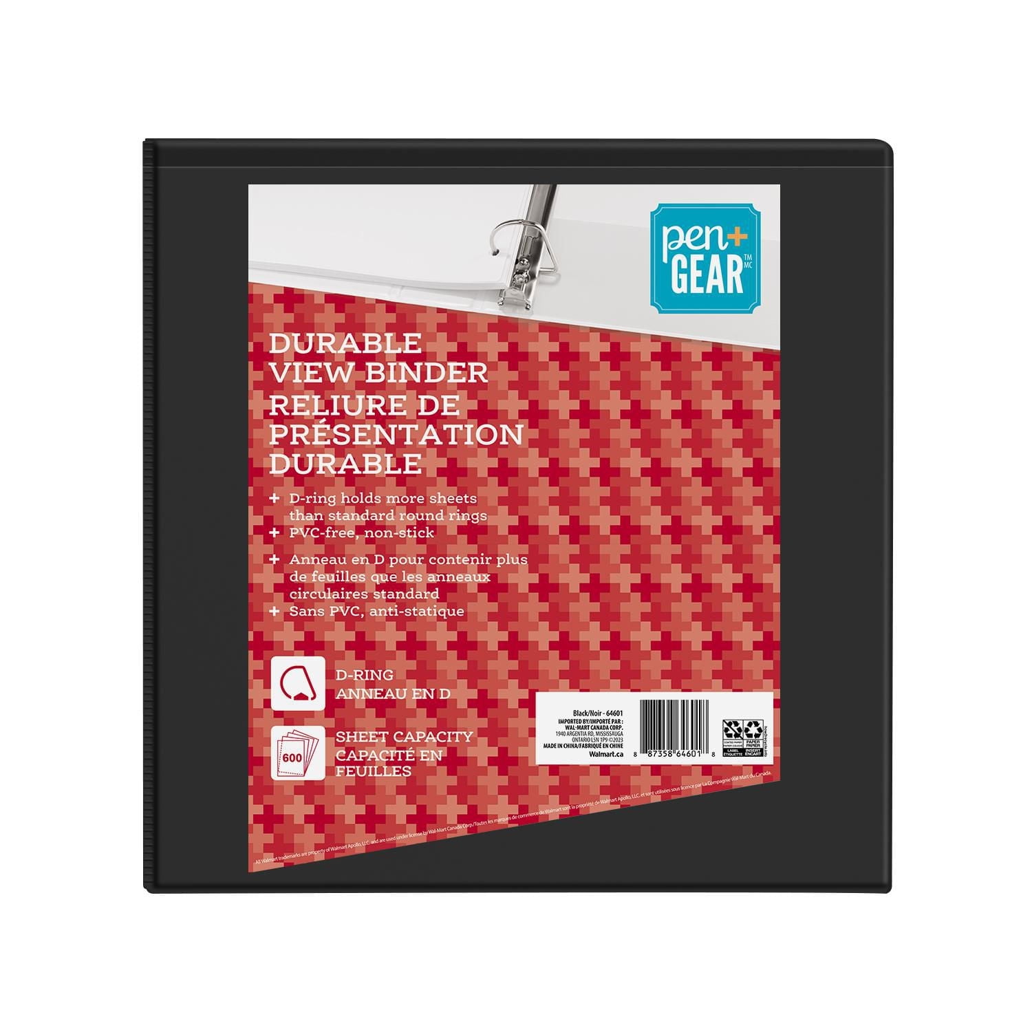 PEN+GEAR DURABLE VIEW BINDER