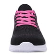 thumbnail image 5 of Cathalem Sneaker Wedges Shoes for Women Fashion Mesh Comfortable Shoes Up Lace Work Women's Max Cushioning Wide Sneaker Hot Pink 8.5, 5 of 5