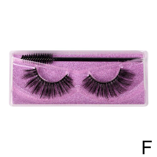 Pestañas Postizas De Color Natural Gruesas Y Visón 3d I9O0 Gao Jinjia unisex
