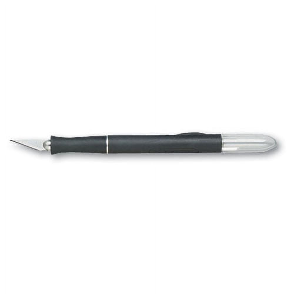 X2000 No-Roll Rubber Barrel Knife With #11 Replaceable Blade And Safety Cap | Bundle of 5