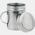 thumbnail image 4 of Aminojy Stainless Steel Dredge Shaker with Lid Shaker with Handle Large 10 Oz Flour Shaker Dust with Powdered Sugar, 4 of 4
