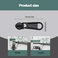 thumbnail image 3 of Fix Zip Puller, 2024 Upgrade Fix Zipper Puller Zipper Pulls Replacement, Universal Zipper Repair Kit Instant Zipper Replacement Slider for Sewing Clothes Jacket Backpacks (20), 3 of 6