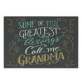 thumbnail image 3 of Grandma Cutting Board, Greatests Call Me Grandma Words with Ornamental Swirled and Curved Lines, Decorative Tempered Glass Cutting and Serving Board, in 3 Sizes, by Ambesonne, 3 of 5