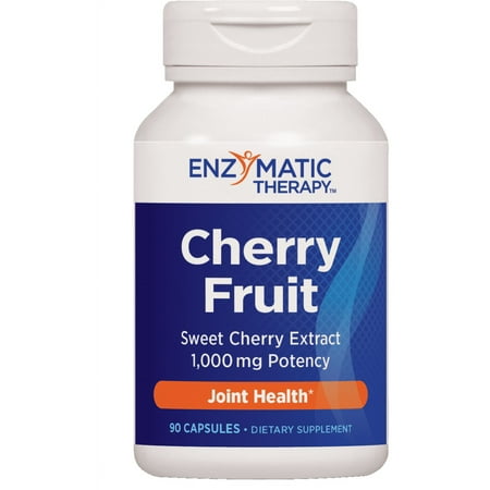 Enzymatic Therapy Cherry Fruit Extract, Capsules, 90 ea