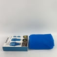 thumbnail image 6 of QUANYAN Rain slickers,Portable Drawstring Raincoat Rain Poncho with Hoods and Sleeves (Blue), 6 of 8