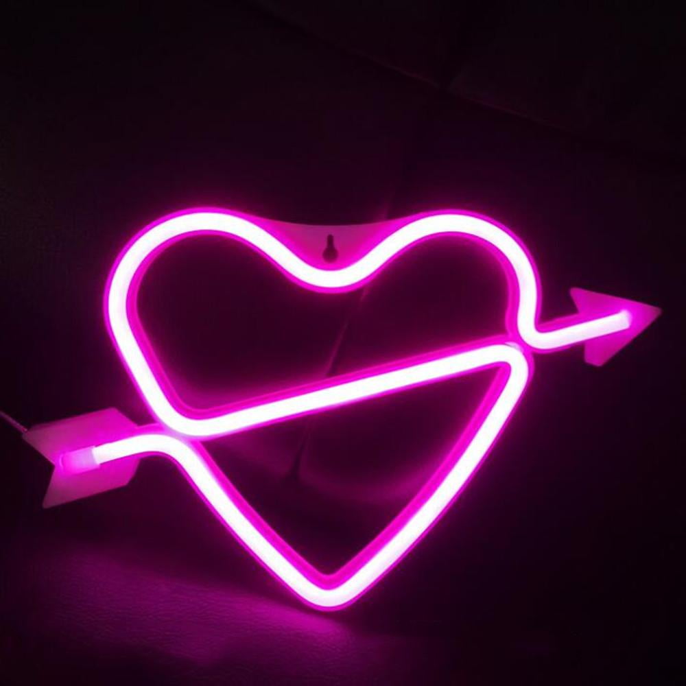 Coloody Cupid Neon Lights LED Neon Light Sign Neon Wall Light Battery
