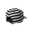 thumbnail image 4 of Dolce  Gabbana Black White Stripe Amore Heart Applique Baseball Hat, 4 of 6
