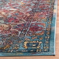 thumbnail image 3 of SAFAVIEH Crystal Sally Oriental Runner Rug, Light Blue/Orange, 2'2" x 5', 3 of 7