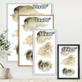 thumbnail image 4 of Designart 'Golden Beige and Grey Clouds I' Modern Framed Canvas Wall Art Print, 4 of 5
