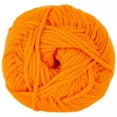 thumbnail image 2 of I Love This Cotton Yarn, Medium Weight 100% Cotton, 180 Yards, Glowing Orange, 2 of 4