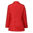 thumbnail image 3 of Office Work Blazer Jacket Women's Casual Button Blazer Long Sleeve Solid Color with Pockets Outwear Lightweight Work Jacket Summer, 3 of 6