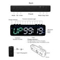 thumbnail image 2 of Wireless BT Control Gym Timer Rechargeable Stopwatch Countdown/up Clock for Home Gym Fitness Training Interval Timer Clock with Magnetic Backing, 2 of 7