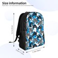 thumbnail image 4 of Balery Sea Animal Mochila - Mochila Estilosa y Duradera para Laptop de 15 Pulgadas con Tela Oxford Impermeable, 4 of 8