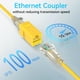 thumbnail image 2 of Acoplador Keystone Sokqovt CAT6 RJ45 (paquete de 24), color amarillo, 2 of 7