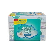 Angel Soft On The Go Soft Pack Facial Tissue, 4-Pack, White, 72ct. each