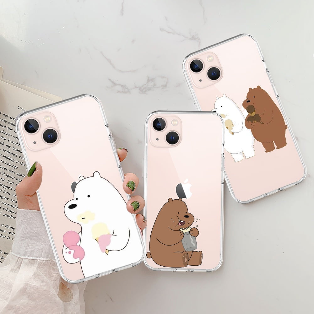 Phone case, Funny We Bare Bear Black Phone Cover for iPhone 13 12mini 12 Pro Max 11 Pro XS Max XR X 6 6s Plus 7 8 Plus Phone Protector Phone case, Funny We Bare Bear Black Phone Cover for iPhone 13 12mini 12 Pro Max 11 Pro XS Max XR X 6 6s Plus 7 8 Plus Phone Protector