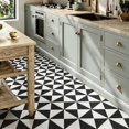 thumbnail image 3 of 10Pcs Triangle Geometric Self-Adhesive Floor Tiles,12x12 In Cover 10 Sq.Ft,Self-Adhesive DIY Vinyl Flooring,Removable,Waterproof & Anti-Slip,for Bathroom,Kitchen,Walls,Bedroom,Stairs,Home, 3 of 8