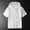 White, variant on Aobny Solid Tees Pocket Oversized Mens T-Shirt Short Sleeve Big & Tall Hooded Mens Work Shirts,Black,L
