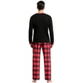 thumbnail image 3 of Purcoar Matching Family Pajamas Christmas Sleepwear Cartoon Printing Men S-XXL, 3 of 3