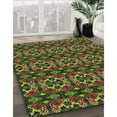 thumbnail image 2 of Ahgly Company Indoor Rectangle Patterned Red Novelty Area Rugs, 6' x 9', 2 of 6