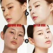 Cushion Foundation Cream, Concealer Moisturizing Repair, Long-Lasting Lightweight Makeup Base with Even Powder Distribution, Skin-Friendly Non-Sticky formula, Convenient Portable Size