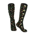 thumbnail image 4 of Daiia Sports Socks Bees Printed Novelty Crew Socks for Men Women Knee High Socks Cotton Socks Soft & Breathable Support Unisex Socks, 4 of 9