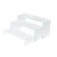 thumbnail image 2 of DOLITY 3 Pieces Acrylic Display Riser Acrylic Display Stand for Doll Cake Cosmetics Small size, 2 of 9