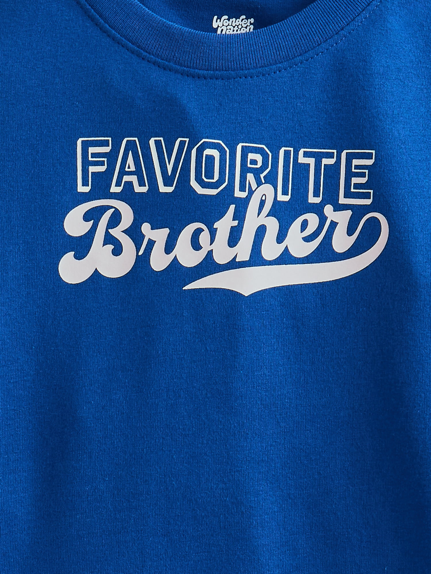 Wonder Nation Toddler Boys Graphic Tee with Short Sleeves, Sizes 18M-5T