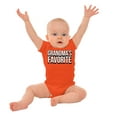 thumbnail image 3 of Grandma's Favorite Cute Grandchild Romper Boys or Girls Infant Baby Brisco Brands 12M, 3 of 6