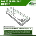 thumbnail image 5 of Window Well Supply Basement Door for Cellar and Exterior Use, Bulkhead Doors for Basement with Angled Openings – Knock-Down Design 51" W x 64" L x 22.25" H – Basements Cellar Access and Security, 5 of 6