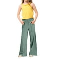 thumbnail image 2 of UACY Baggy Sweatpants for Girls Trendy Oversized Wide Leg Loose Sweat Pants Elastic High Waist Drawstring Athletic Joggers ﻿, 2 of 6