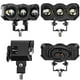 thumbnail image 2 of Focos LED para motocicleta, 2 uds., faro de luz alta/baja de doble Color, 2 of 6