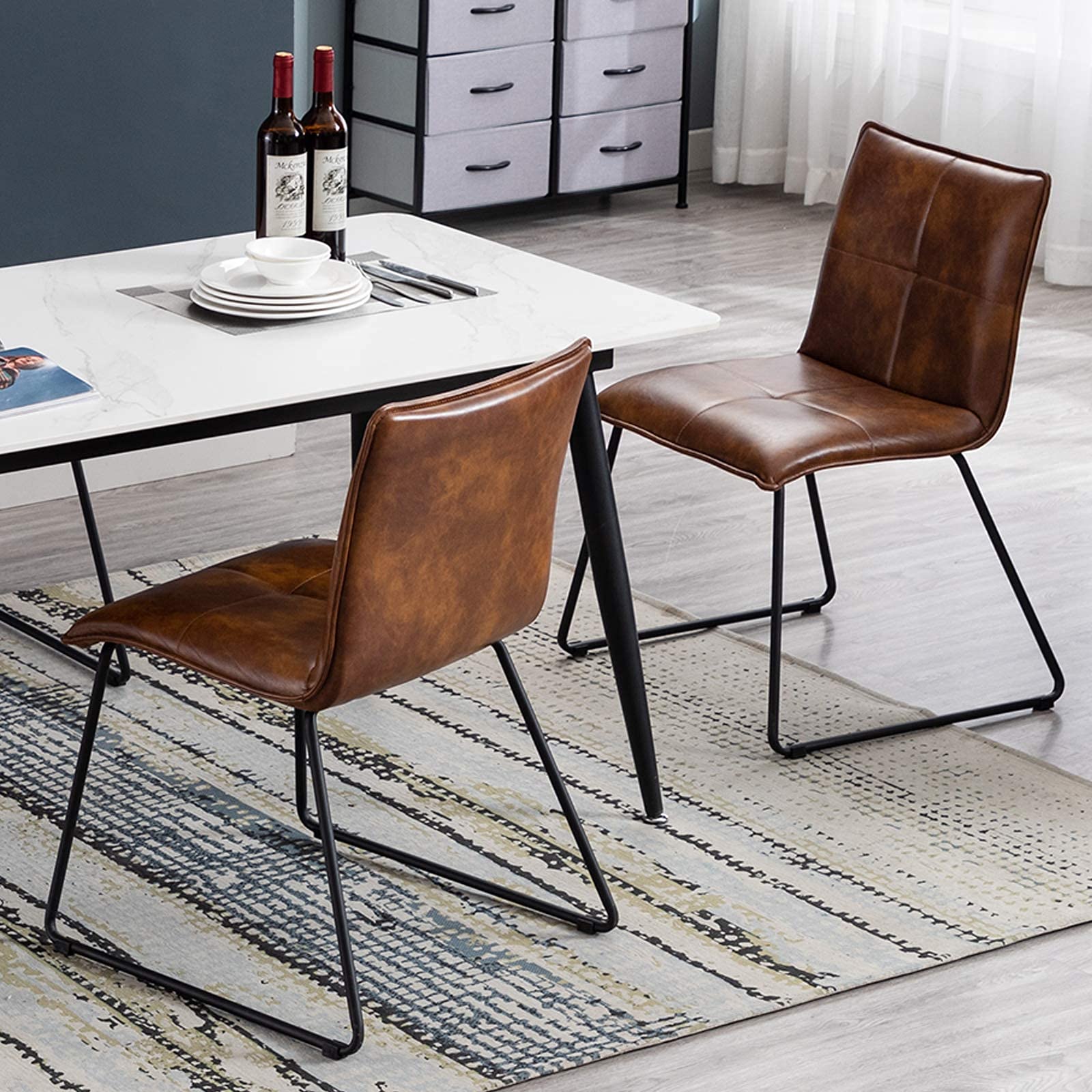 Dining Room Leather Chairs