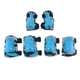 thumbnail image 2 of Juego de almohadillas protectoras Sunnimix 6PCS Patinaje Bicicleta Seguridad Rodillera Codo Pad Set Protector de Mano Azul l, ML, 2 of 8