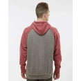 thumbnail image 3 of J. America Vintage Heather Hooded Sweatshirt, 3 of 5