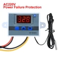 thumbnail image 1 of Lefu XH-W3002 Microcomputer Temperature Controller LED Control Switch 12V24V220V, 1 of 8