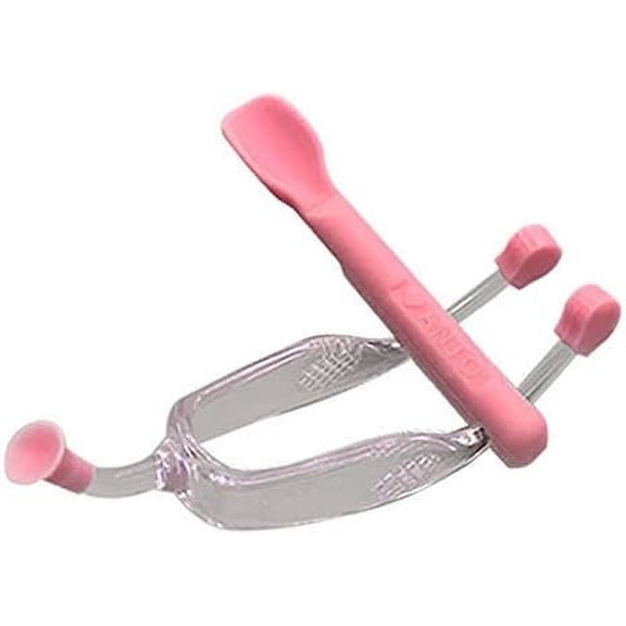 Pekkaxy Soft Contact Lens Insertion and Removal Tool Set - Contact Lens Handler Device Includes Tweezers and Soft Silicone Scoop, Contact Lenses Removers for Travel Home Use