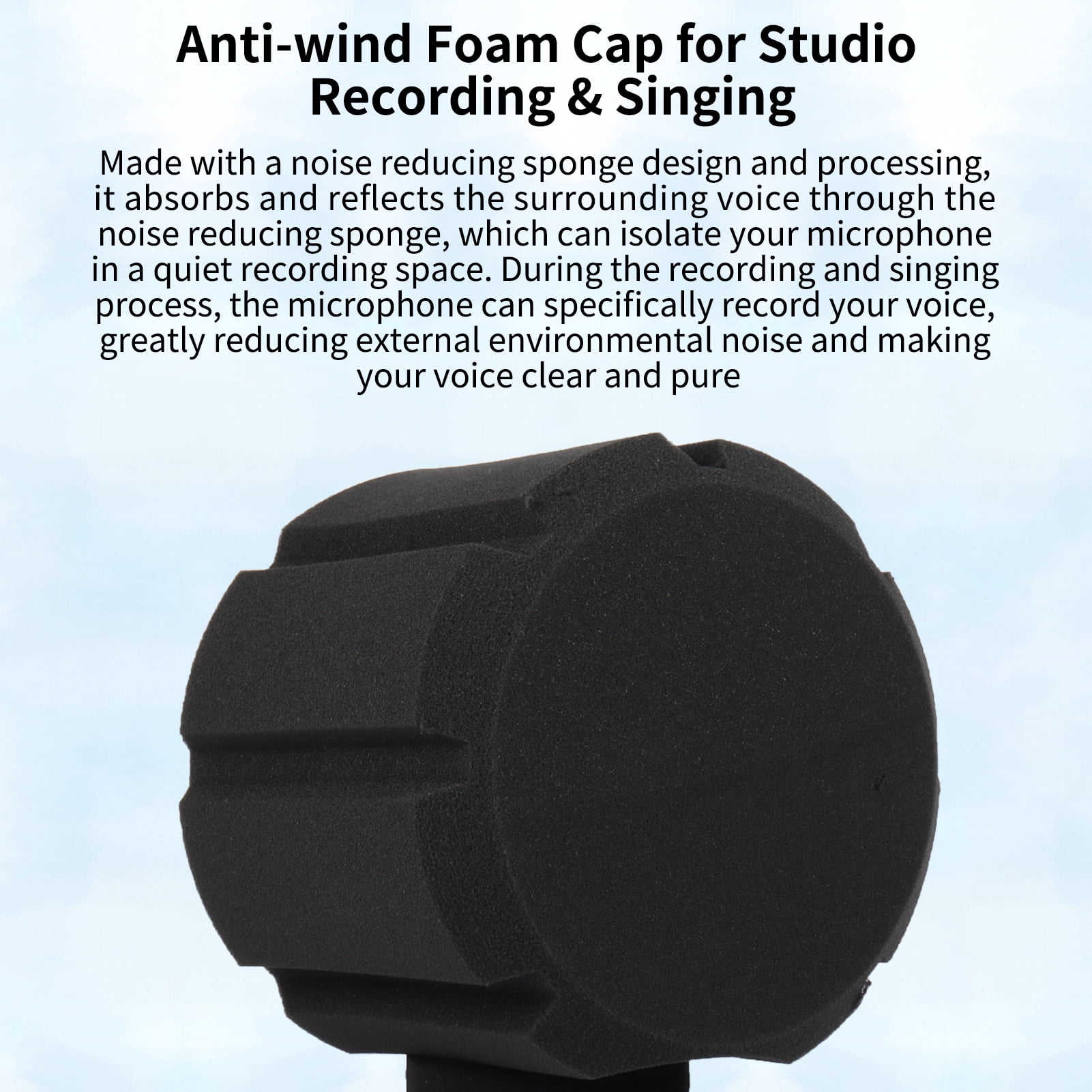 Microphone Windscreen,Portable Noise Reduction Cover Pop Filter Blowout Ion Cover Mic Cover Noise Reduction And Ive Condenser Windscreen Filter Portable -wind Cousopo Laoshe