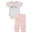 thumbnail image 2 of Little & Loved Baby Girls' 6-Piece Layette Gift Set Color: coral/multi Size: 3 - 6 months, 2 of 4