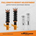 thumbnail image 5 of Maxpeedingrods Coilovers 24-way Damping Strut Coil Spring for Nissan Sentra 00-06 Shock, 5 of 8