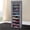 Gray, variant on 10-Layers 9 Lattices Shoe Rack with Cover,Non-Woven Fabric Shoe Storage Cabinet Portable Shoe Tower,Free Standing Shoe Shelf Suitable for Sneakers, High Heels, Flats, and Boots,Coffee