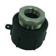 thumbnail image 1 of Accesorios para contenedores IBC Adaptador de tanque a granel Junta de barril Se utiliza para 1000L de barril Tornillo interno de 1 pulgada Cola Tapa del tanque de roscas gruesas ibc, 1 of 8