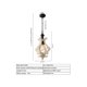 thumbnail image 3 of 1pc Wooden Art Vintage White Pendant Lamp, 3 of 5