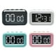 thumbnail image 3 of Reloj despertador Methold con pantalla LCD grande y clara color Negro, 3 of 6
