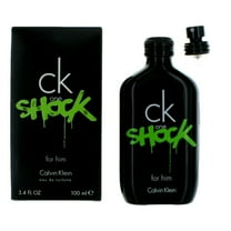 Calvin Klein CK One Shock Eau De Toilette for Men, 3.4 Oz
