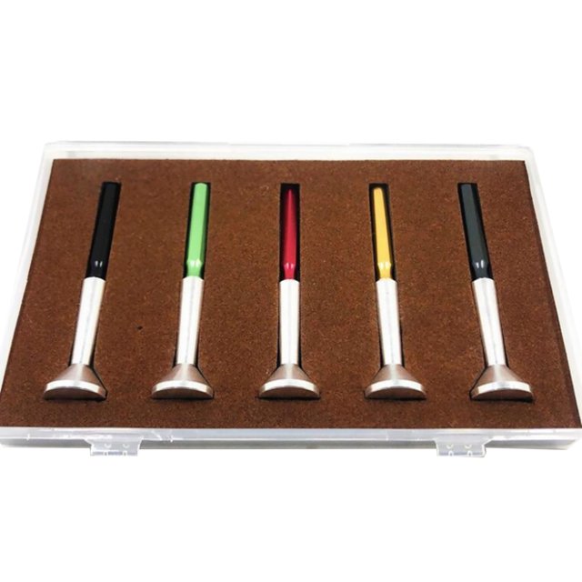 5x Steel Oiler Pens Firm and Sturdy, Safe and Eco-Friendly, Perfect for Watch and Clock Maintenance